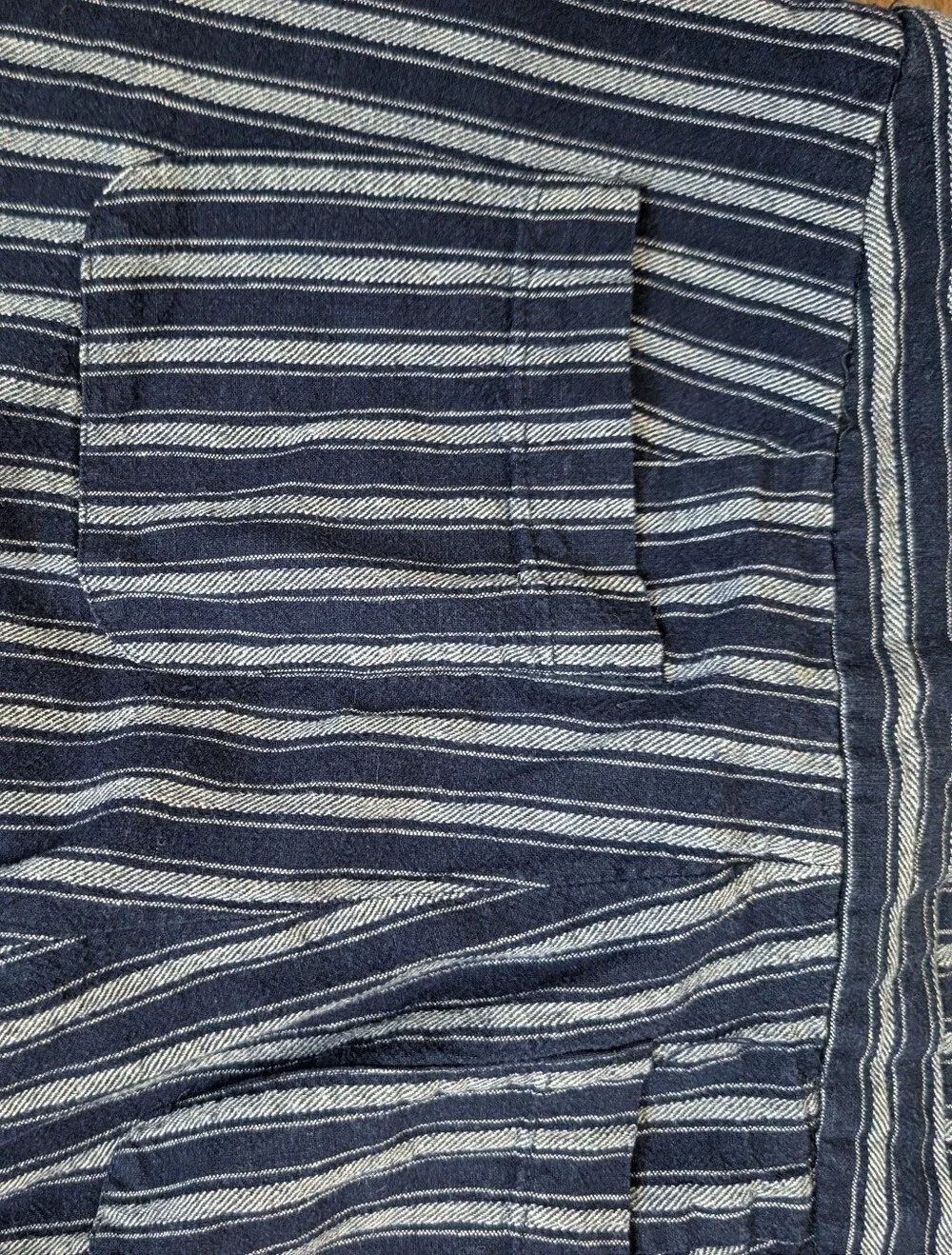Laundry By Shelli Segal Linen Striped  Beach Pants